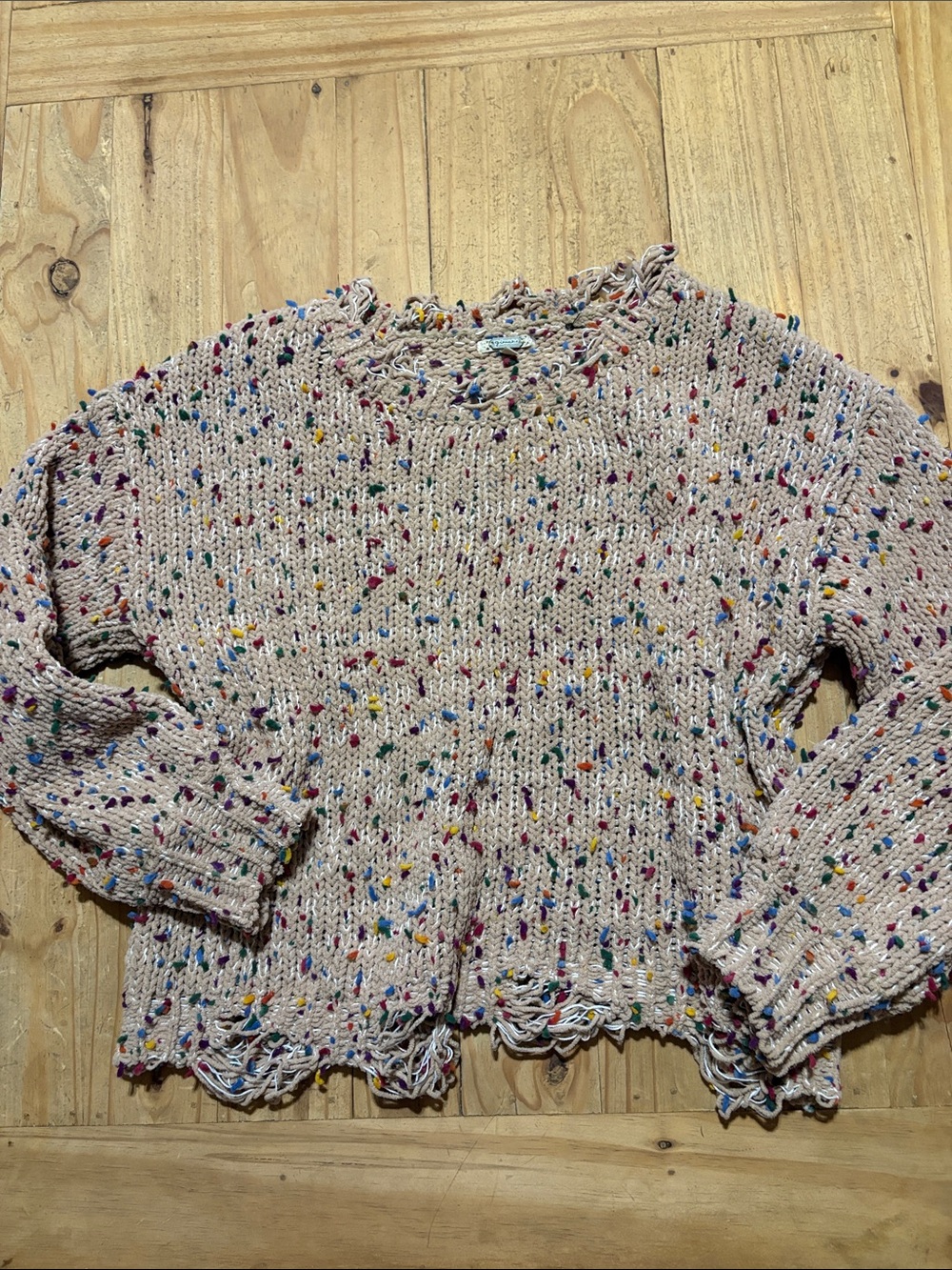 Gimmiks Confetti Crewneck Sweater